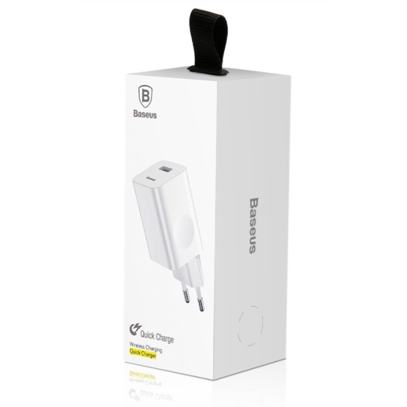 Baseus CCALL-BX02 Gyorstöltő 24W-os töltő Fehér