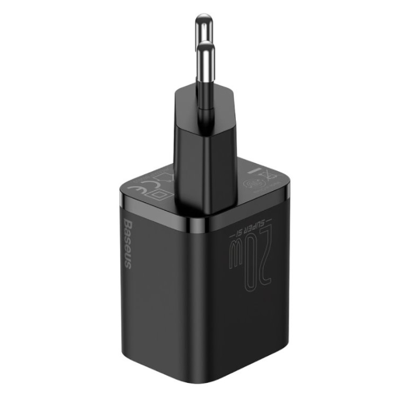 Baseus CCSUP-B01 Super Si gyorstöltő USB-C 20W Fekete