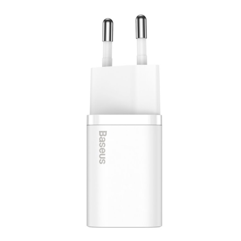 Baseus CCSUP-B02 Super Si gyorstöltő USB-C 20W Fehér