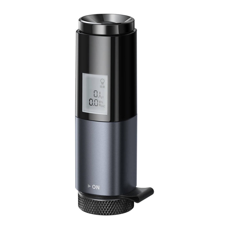 Baseus CRCX-01 digitális alkoholtesztelő fekete színű