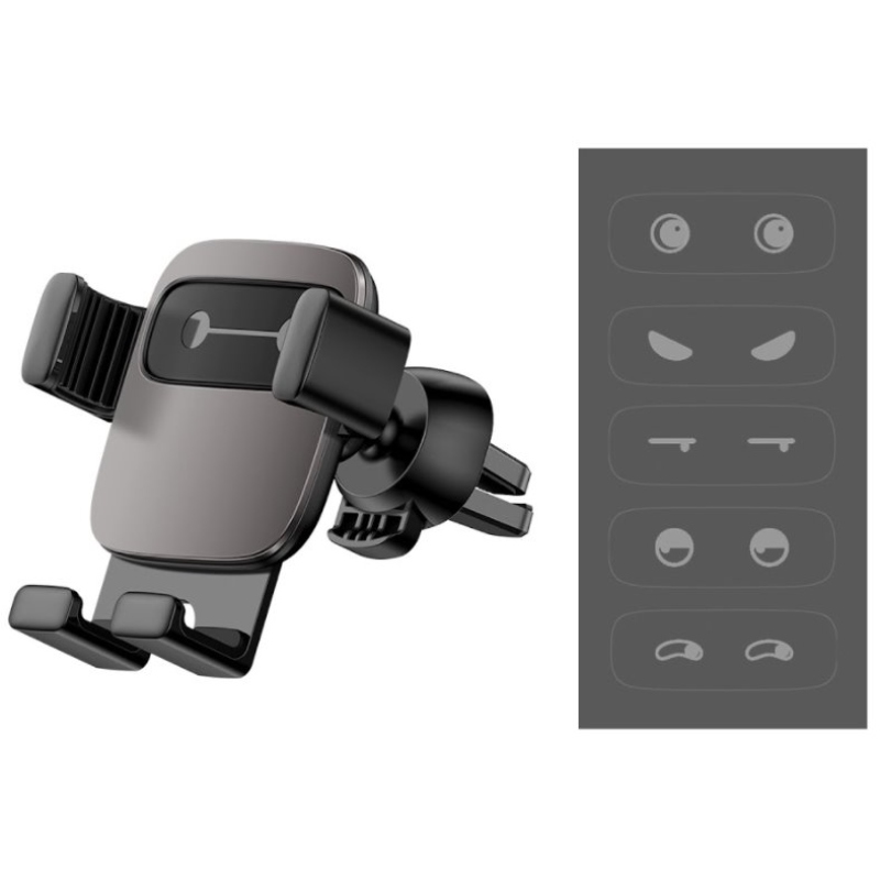 Baseus SUYL-FK01 Cube Gravitációs autós tartó Fekete