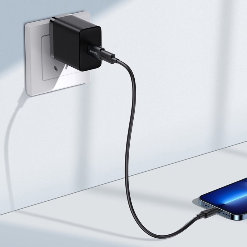 Baseus ZJJQ000103 Ingenuity Mini OTG adapter USB-C USB-A kékre