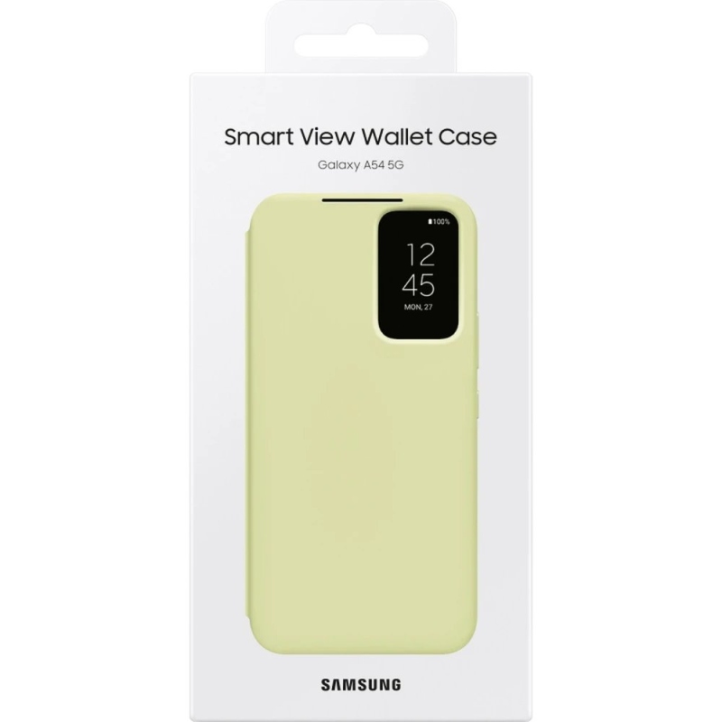EF-ZA546CGE Samsung Smart View Cover for Galaxy A54 5G Lime Samsung Smart View Cover for Galaxy A54 5G Lime