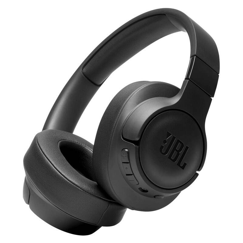 JBL Tune 710BT Bluetooth-fejhallgató fekete színben