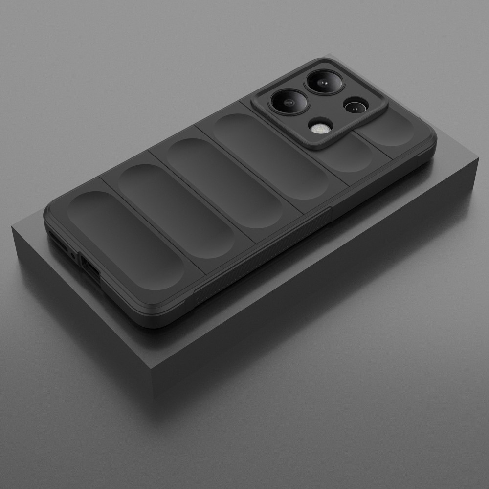 Rugg tartós zselés tok Xiaomi Redmi Note 13-hoz - fekete