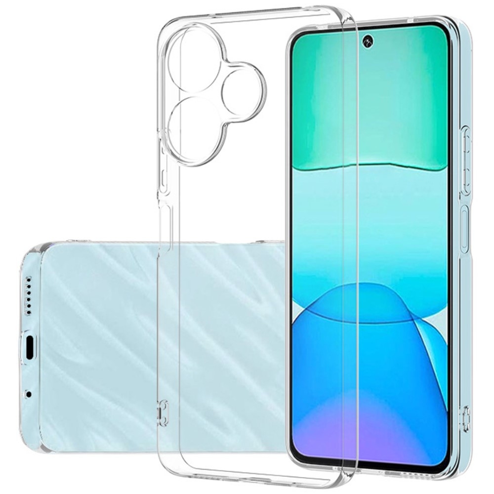 Vékony átlátszó zselés tok Xiaomi Redmi 13 4G/Poco M6 4G - átlátszó