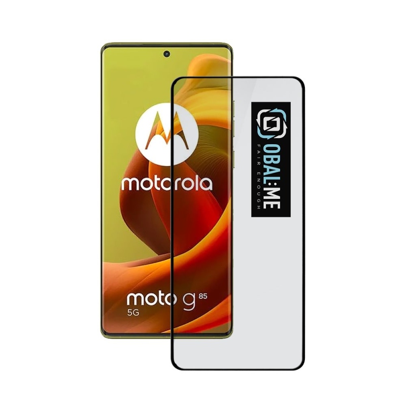 CSOMAG:ME 5D edzett üveg Motorola G85 Fekete
