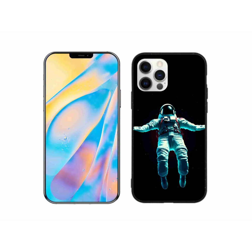 Zselés borítás mmCase iPhone 12 készülékhez - űrhajós