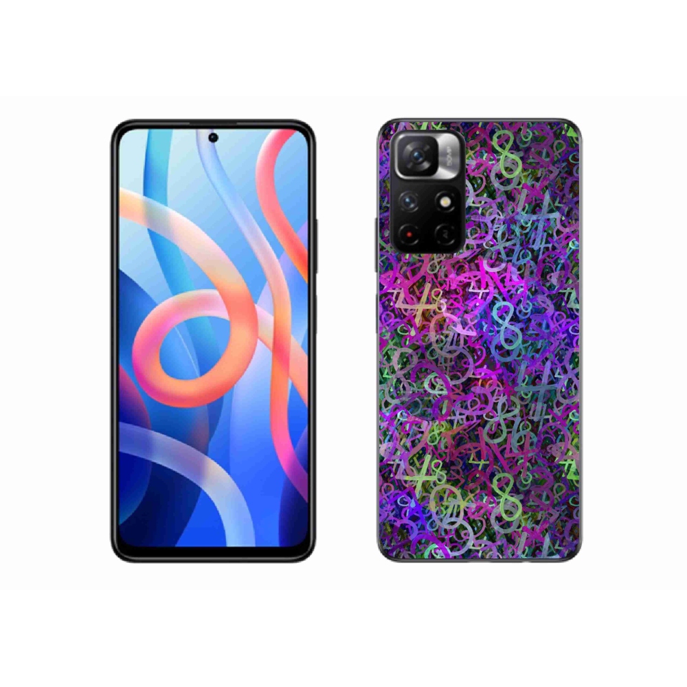Gél borítás mmCase a Xiaomi Redmi Note 11S 5G számára - absztrakt motívum 25