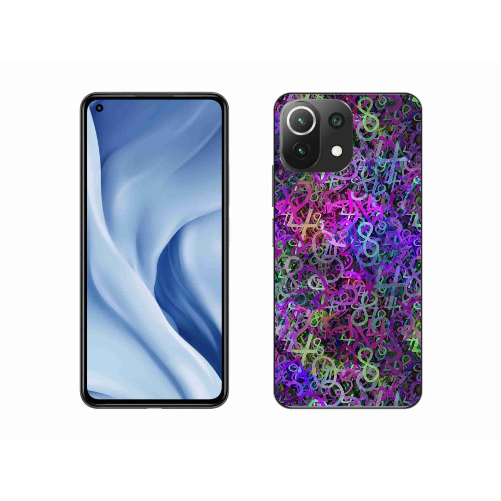 Gél borítás mmCase a Xiaomi Mi 11 Lite 4G/5G számára - absztrakt motívum 25