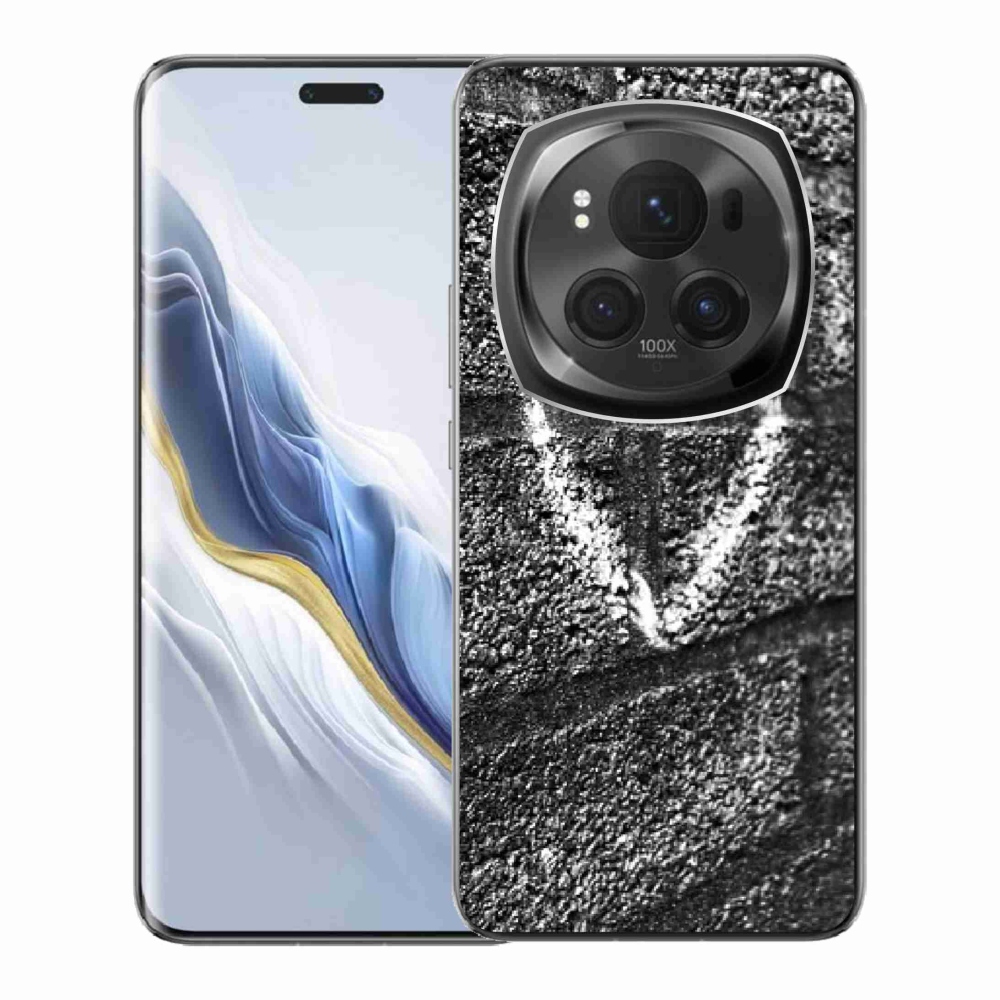 Gél borítás mmCase a Honor Magic 6 Pro 5G számára - szív a falon