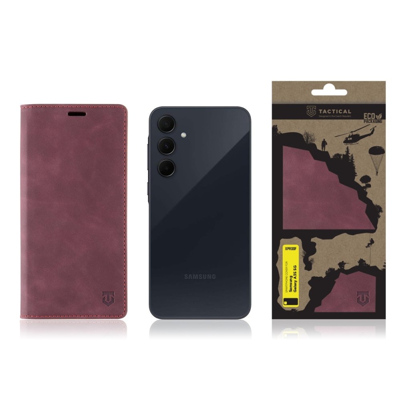 Taktikai Xproof a Samsung Galaxy A35 5G piros sapka számára