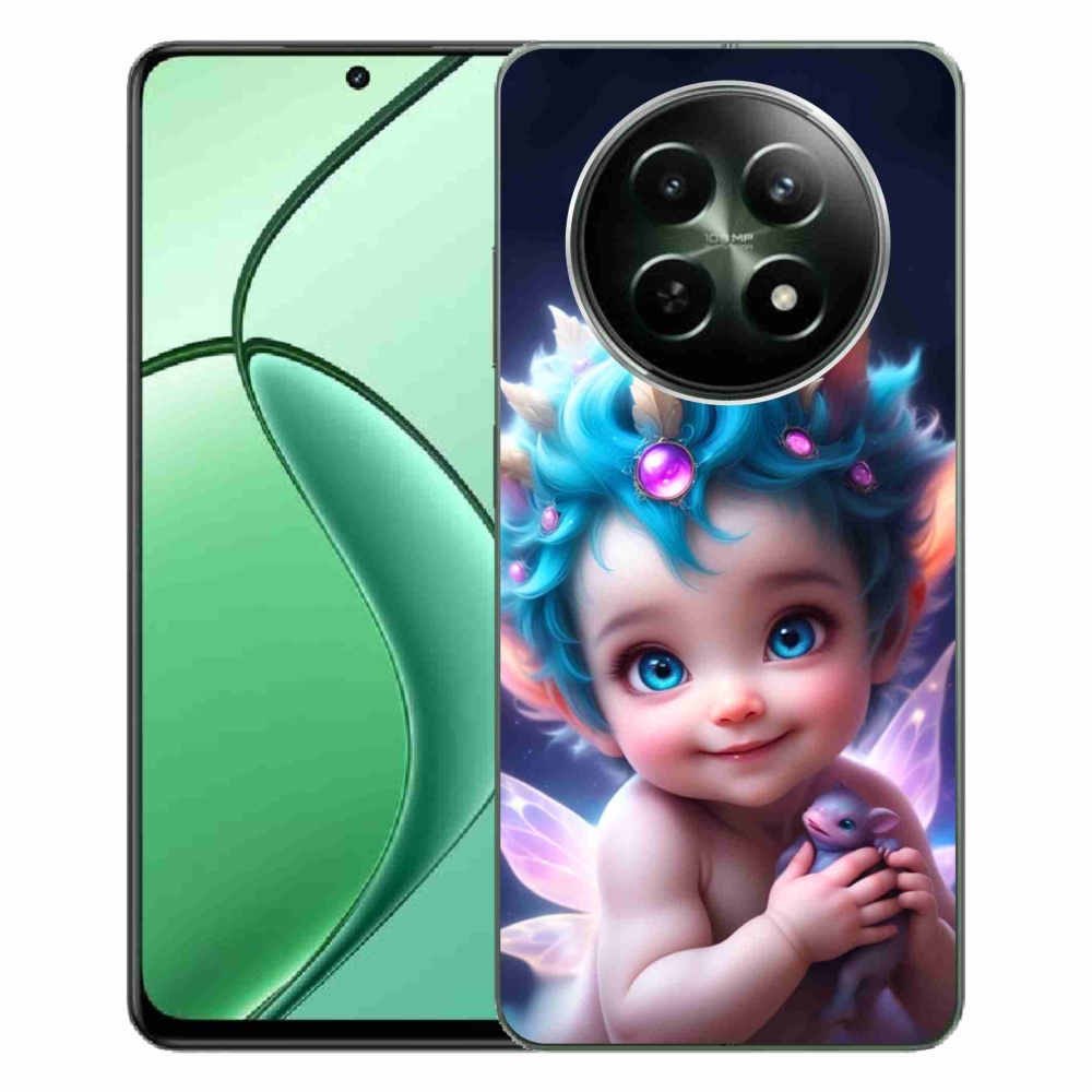 Gél borítás mmCase a Realme 12 5G/12x 5G készülékhez - baba pillangószárnyakkal