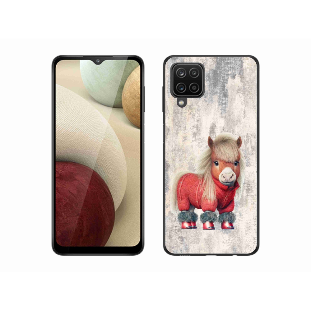 Gél borítás mmCase Samsung Galaxy M12 - póni pulóverben