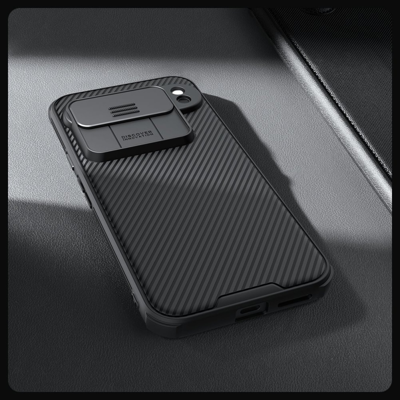 Nillkin CamShield PRO hátlap a Google Pixel 9 Pro XL számára Fekete