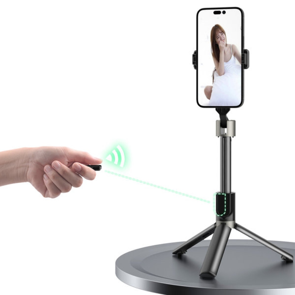 Dudao bluetooth-os szelfibot F18B - fekete