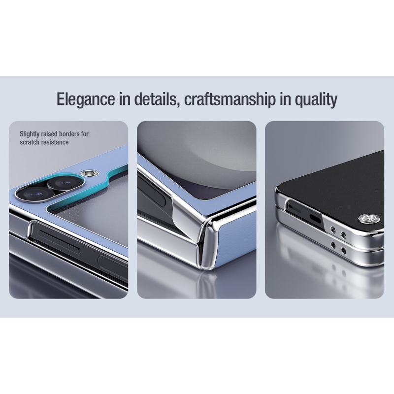 Nillkin CamShield Flip Back Cover Samsung Galaxy Z Flip 6 Fekete fekete