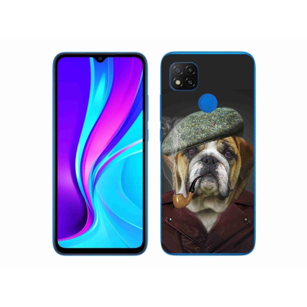 Gél borítás mmCase a Xiaomi Redmi 9C-hez - kutya csővel