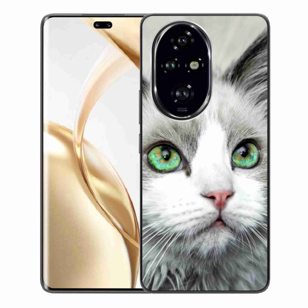 Zselés borítás mmCase a Honor 200 Pro 5G készülékhez - cat nézet