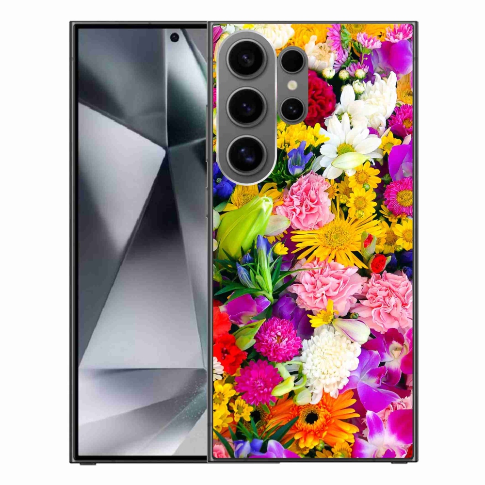 Gél védőhuzat mmCase Samsung Galaxy S24 Ultra - virágok 12