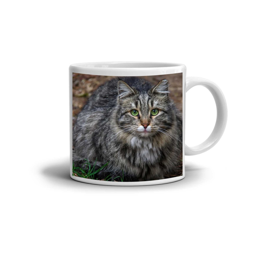 Fehér kerámia bögre 330ml képpel - 3. kategória