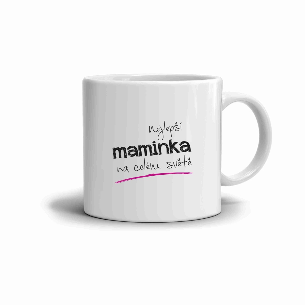 Fehér kerámia bögre 330ml képpel - legjobb anya 2