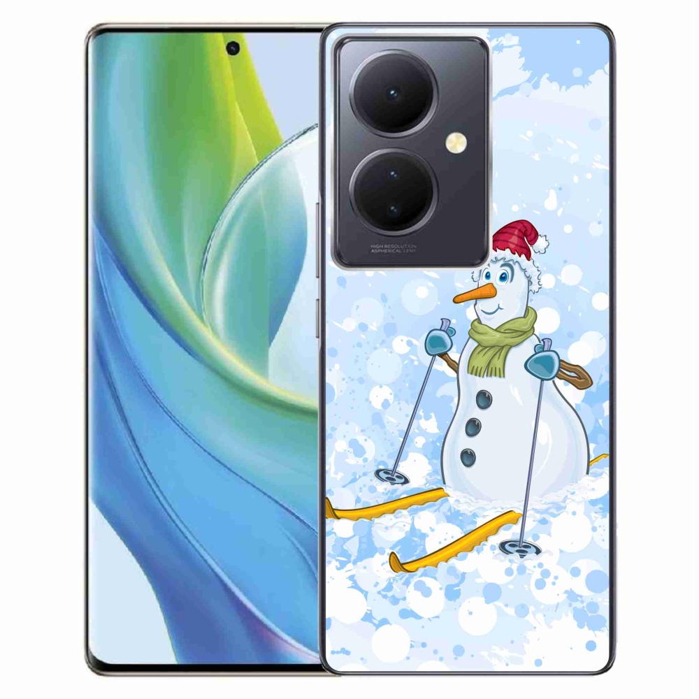 Gél borítás mmCase a Vivo V29 Lite 5G-hez - hóember