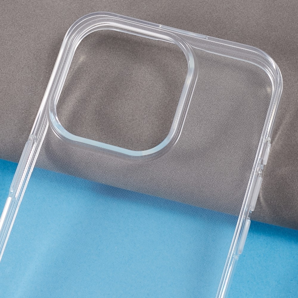 Átlátszó zselés tok iPhone 15 Pro készülékhez - átlátszó