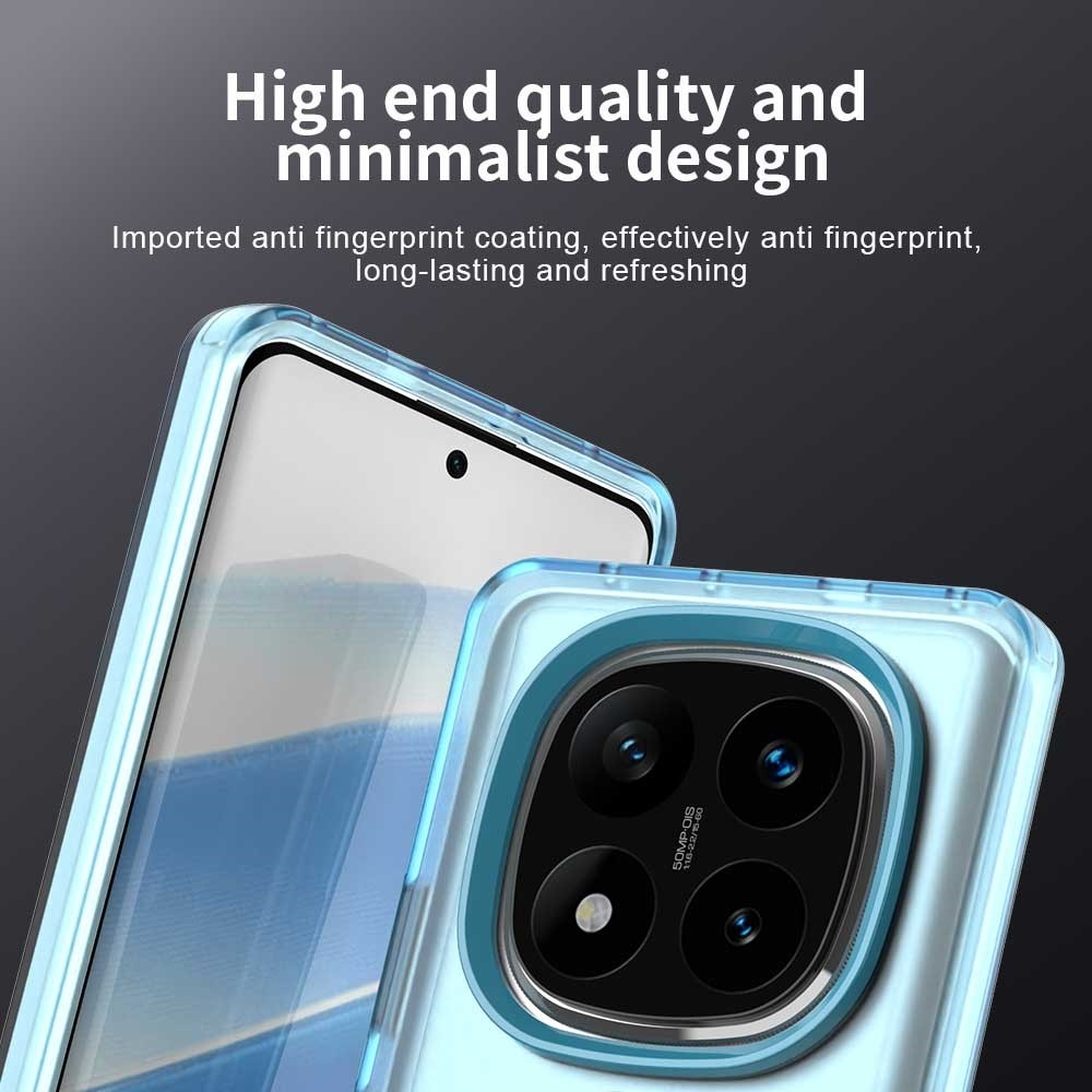 Candy zselés tok MagSafe-val Xiaomi Redmi Note 14 Pro 5G/Poco X7 5G - kék