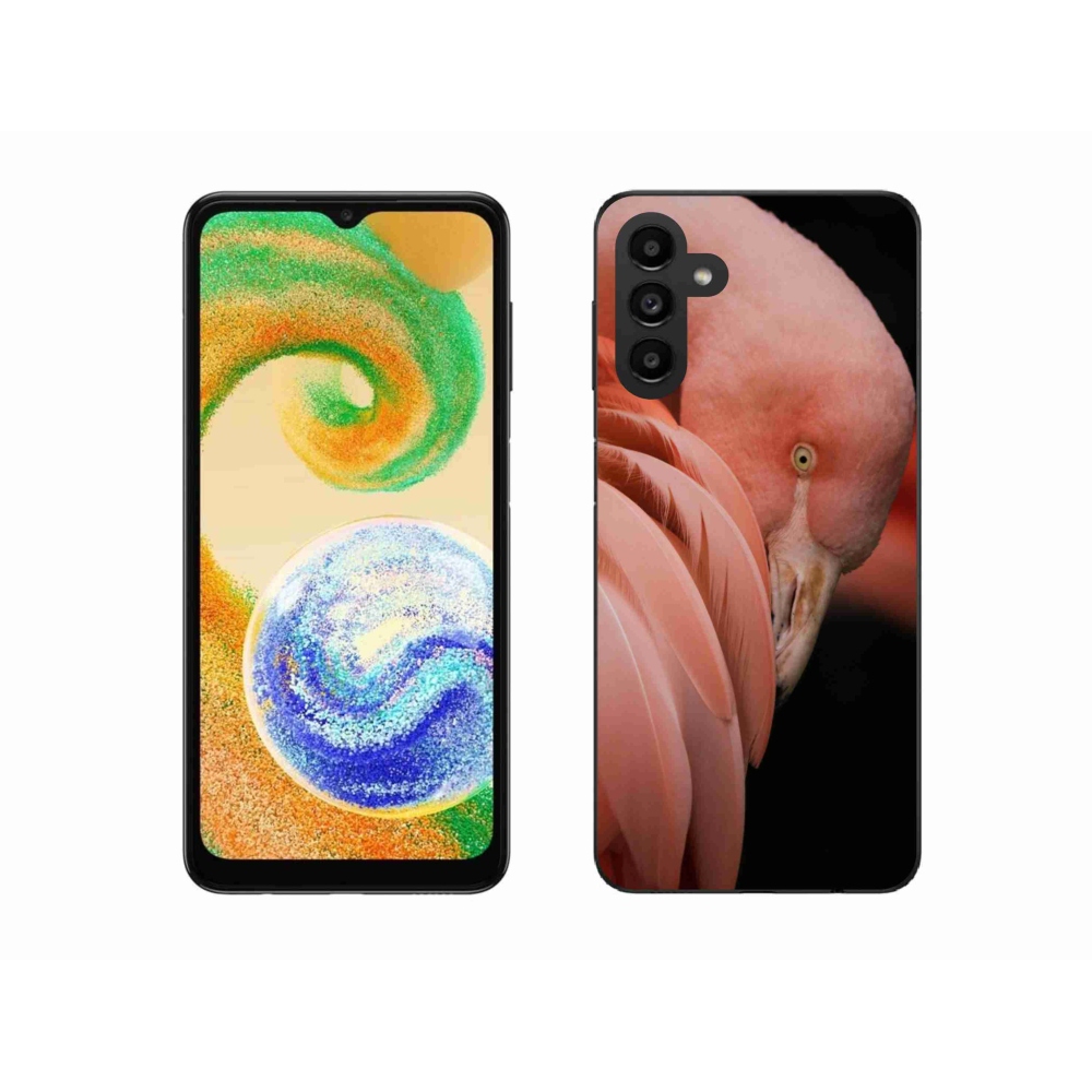 Zselés borítás mmCase Samsung Galaxy A04s (164.7x76.7x9.1mm) - flamingó 3