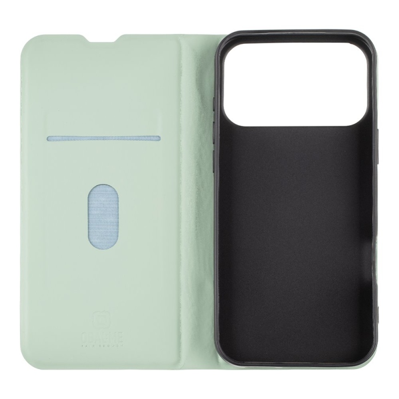 PACK:ME SmoothTouch tok Apple iPhone 17 Pro Max készülékhez Mentazöld
