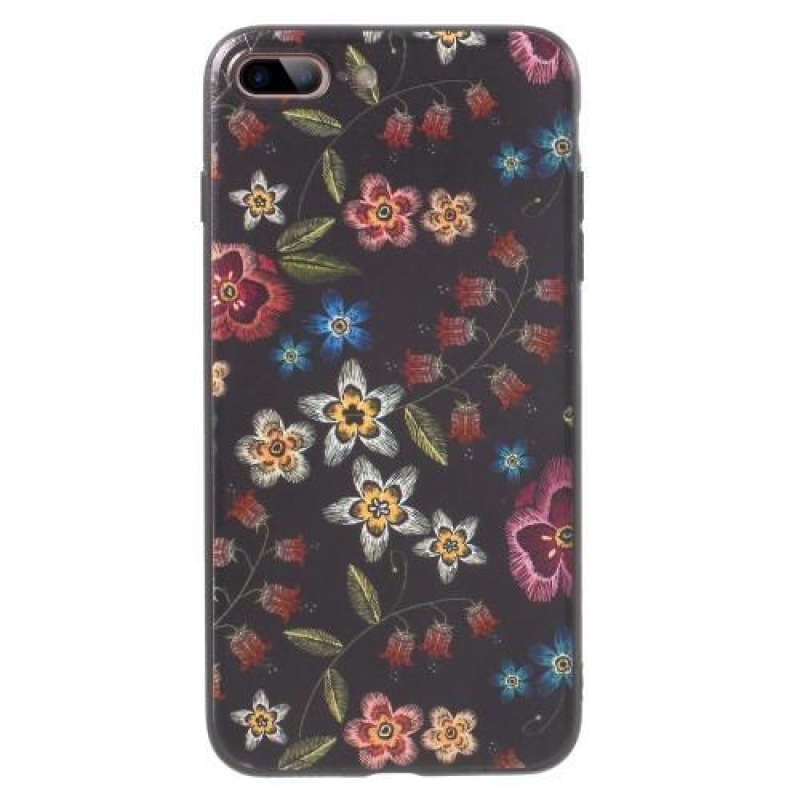 Bloom zselés tok iPhone 7 Plus és iPhone 8 Plus készülékhez - virágos változat