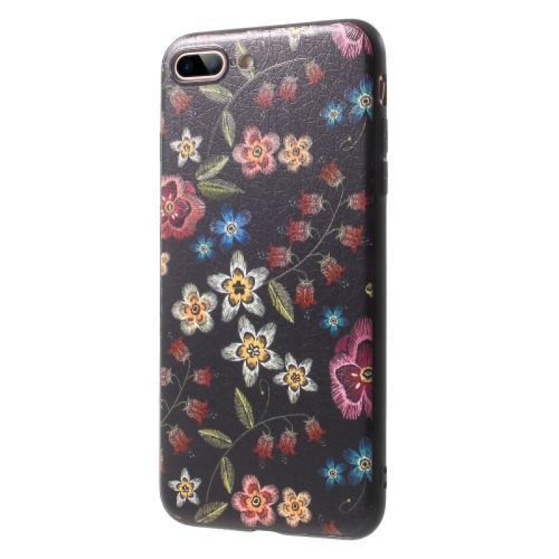 Bloom zselés tok iPhone 7 Plus és iPhone 8 Plus készülékhez - virágos változat