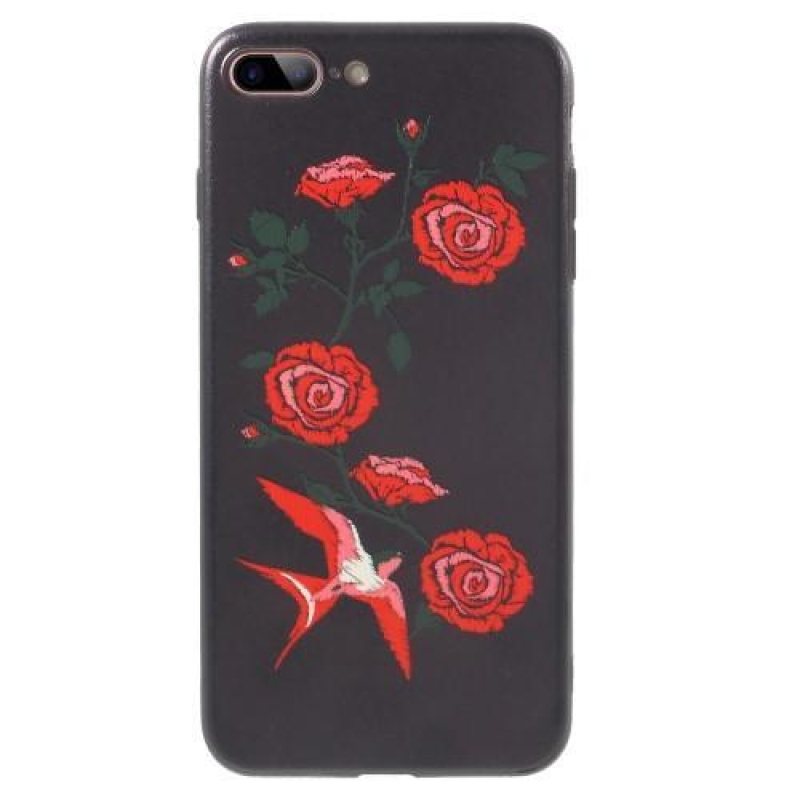 Bloom zselés tok iPhone 7 Plus és iPhone 8 Plus készülékhez - madár