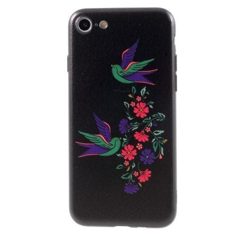 Bloom zselés tok iPhone 8 és iPhone 7 készülékhez - madarak