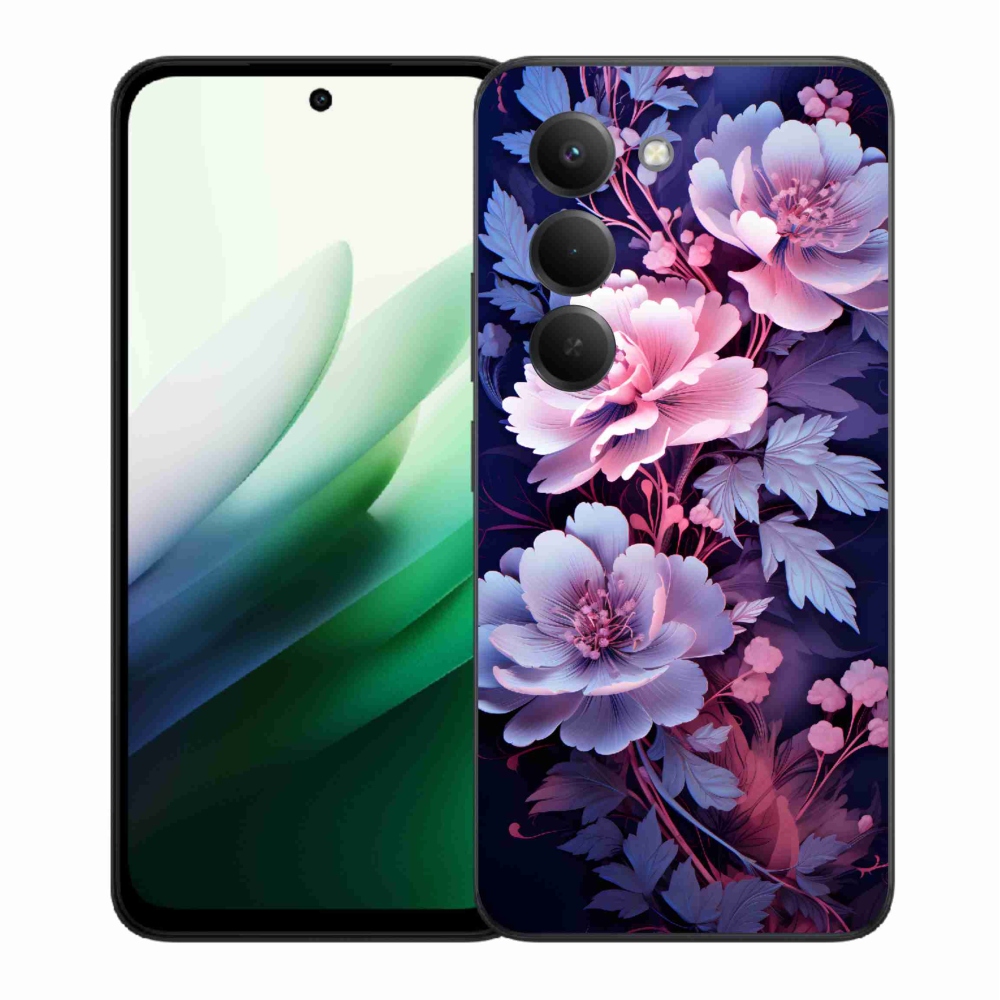 Gél borító mmCase a Xiaomi Redmi 15 5G számára - virágok 11
