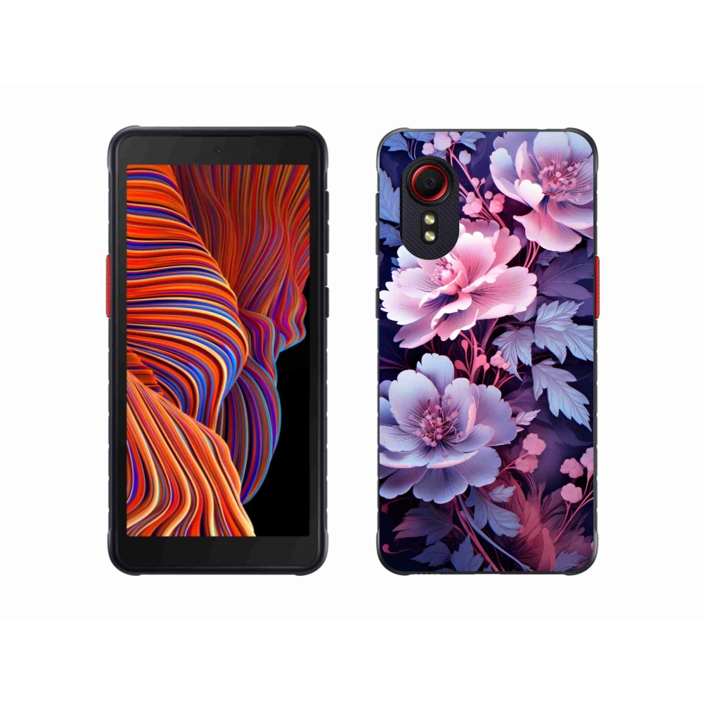 Gél borítás mmCase Samsung Galaxy Xcover 5 - virágok 11