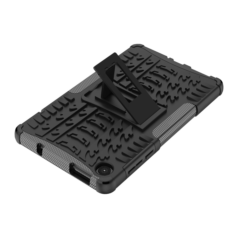 Kick tartós hibrid borító Lenovo Tab M8 4. generációs (2024) Lenovo Tab M8-hoz - Fekete