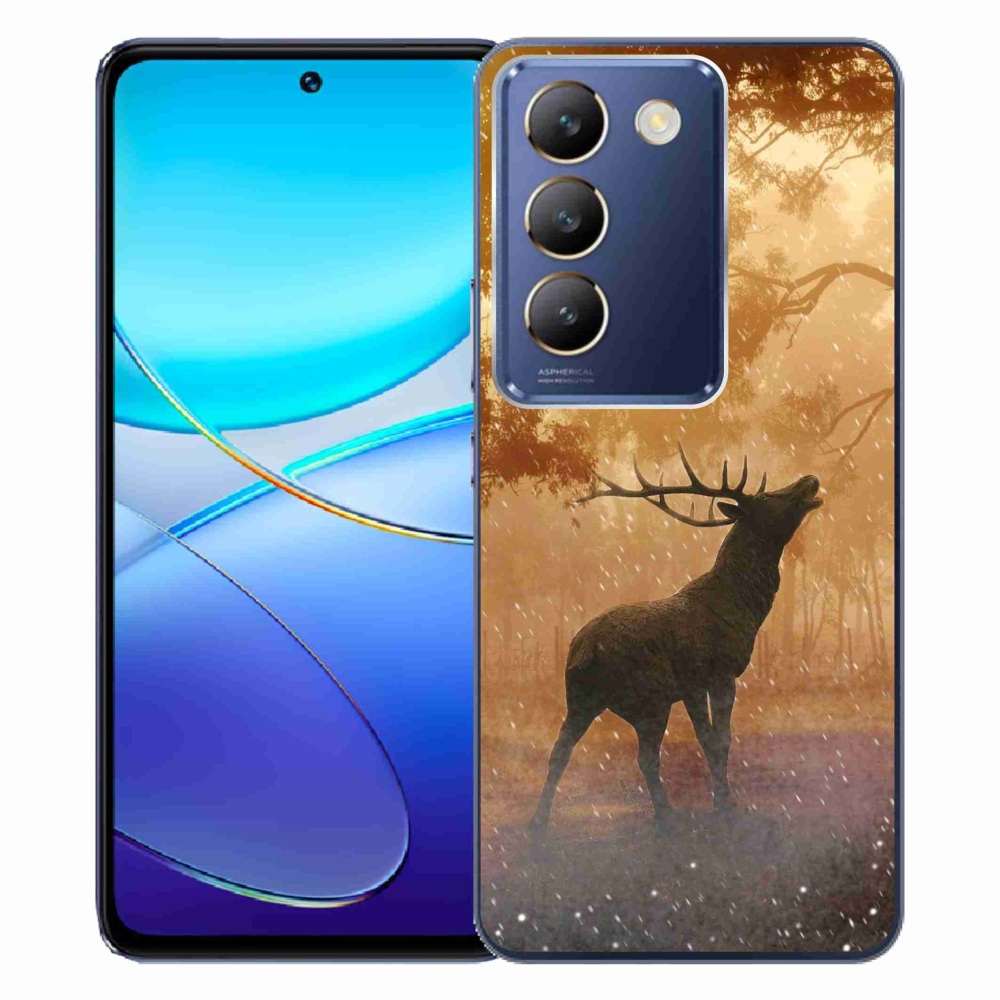 Zselés borítás mmCase a Vivo V40 SE 4G/5G készülékhez - szarvas a vadászaton