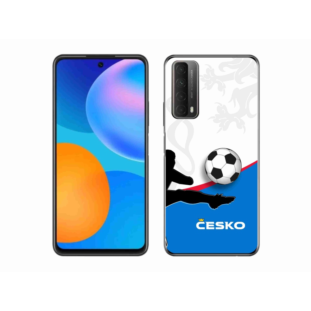 Gél borítás mmCase a Huawei P Smart (2021) - futball Csehország 3