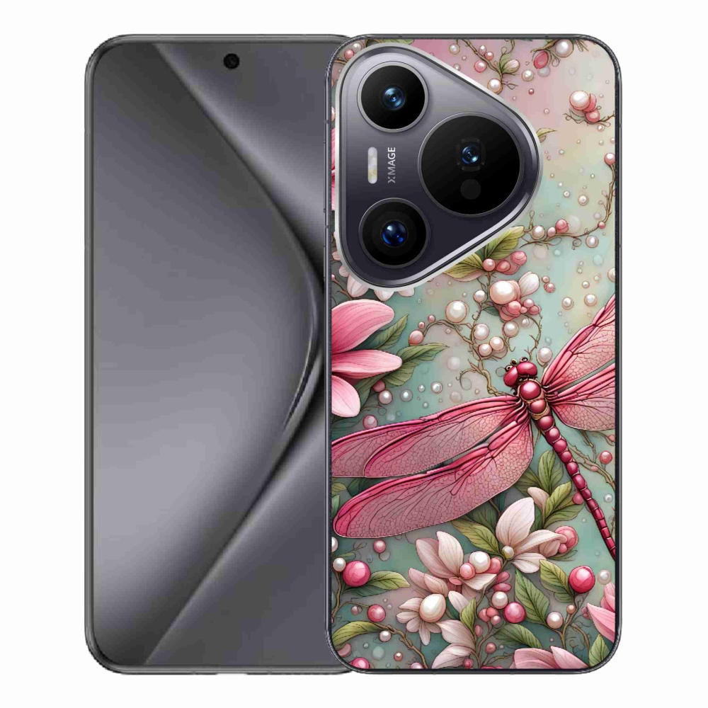 Gél borítás mmCase a Huawei Pura 70 Pro készülékhez - szitakötő
