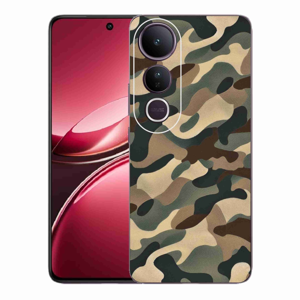 Zselés borítás mmCase a Vivo V50 Lite 4G/5G készülékhez - terepszínű minta 11