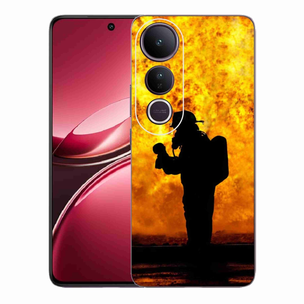 Gélburkolat mmCase a Vivo V50 Lite 4G/5G - tűzoltó Vivo V50 Lite 4G/5G - tűzoltó