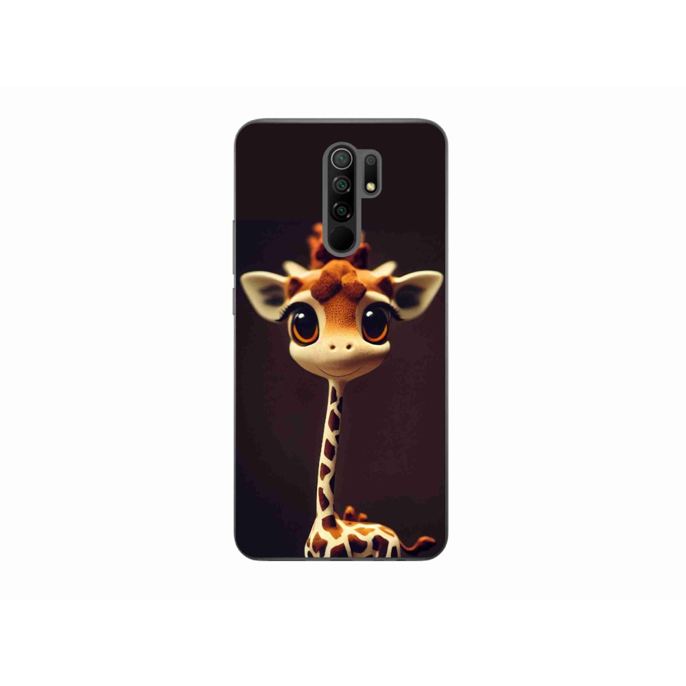 Gél borítás mmCase a Xiaomi Redmi 9-hez - kis zsiráf