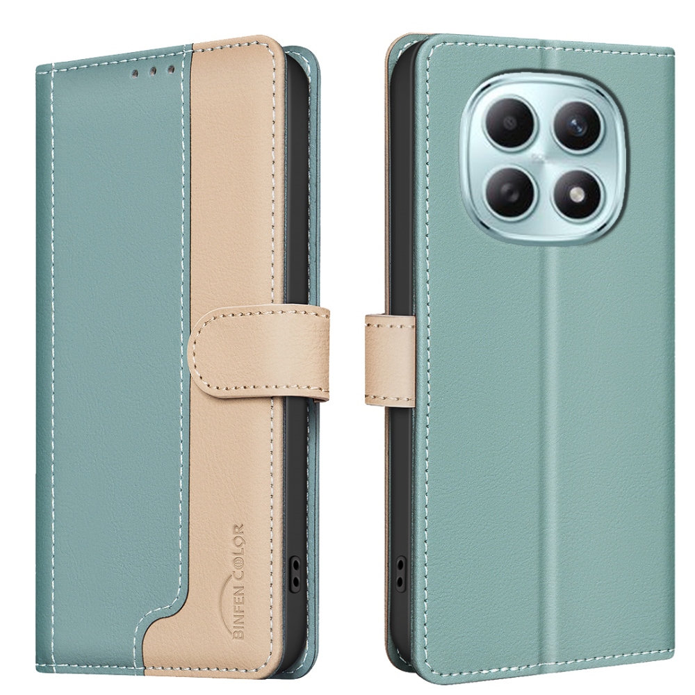 BNF DUO könyvtáska Xiaomi Redmi Note 15 Pro+ 5G - zöld