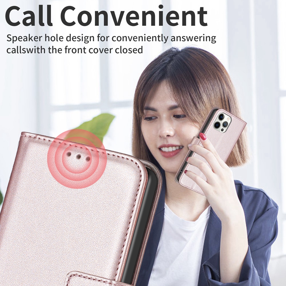 BNF könyvtáska Honor 400 Pro-hoz - rózsaarany