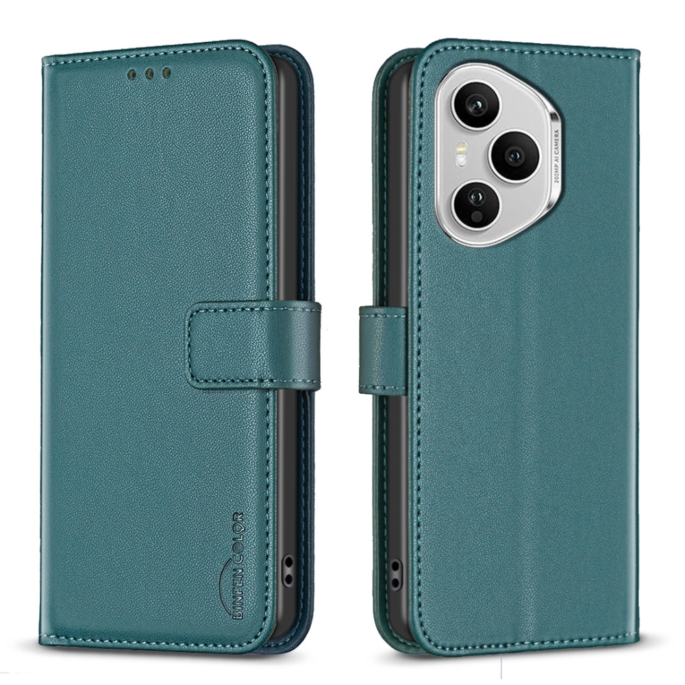 BNF könyvtáska Honor 400 Pro-hoz - zöld