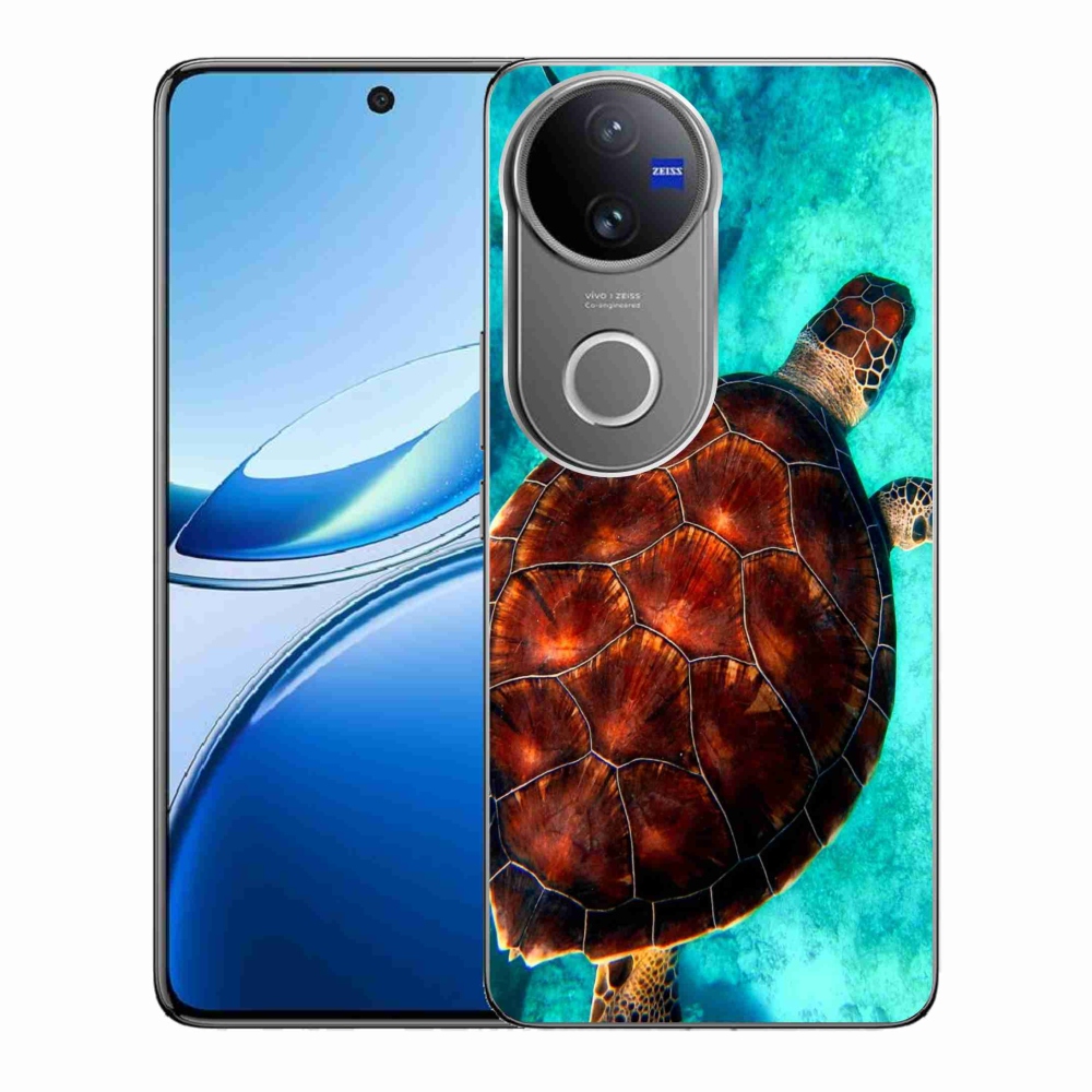 Gél védőburkolat mmCase a Vivo V50 5G készülékhez - teknősbéka