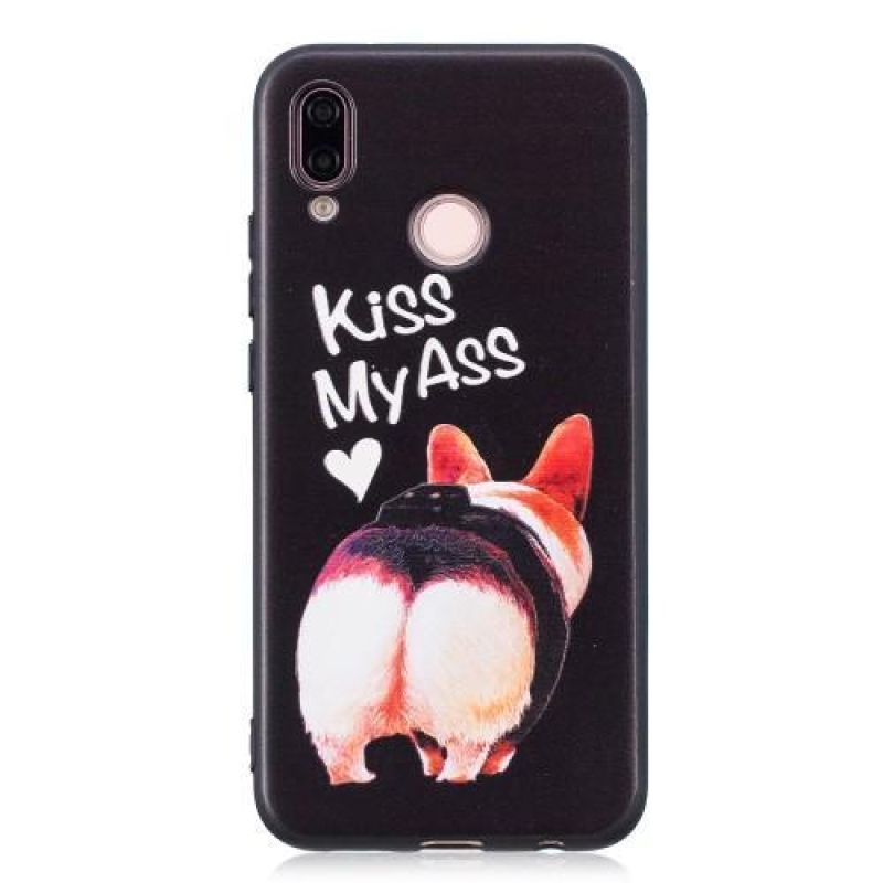 Bossi zselés tok Huawei P20 Lite-hoz - malacka