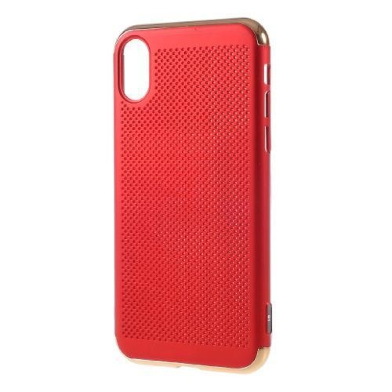 Botto műanyag tok iPhone X készülékhez - piros
